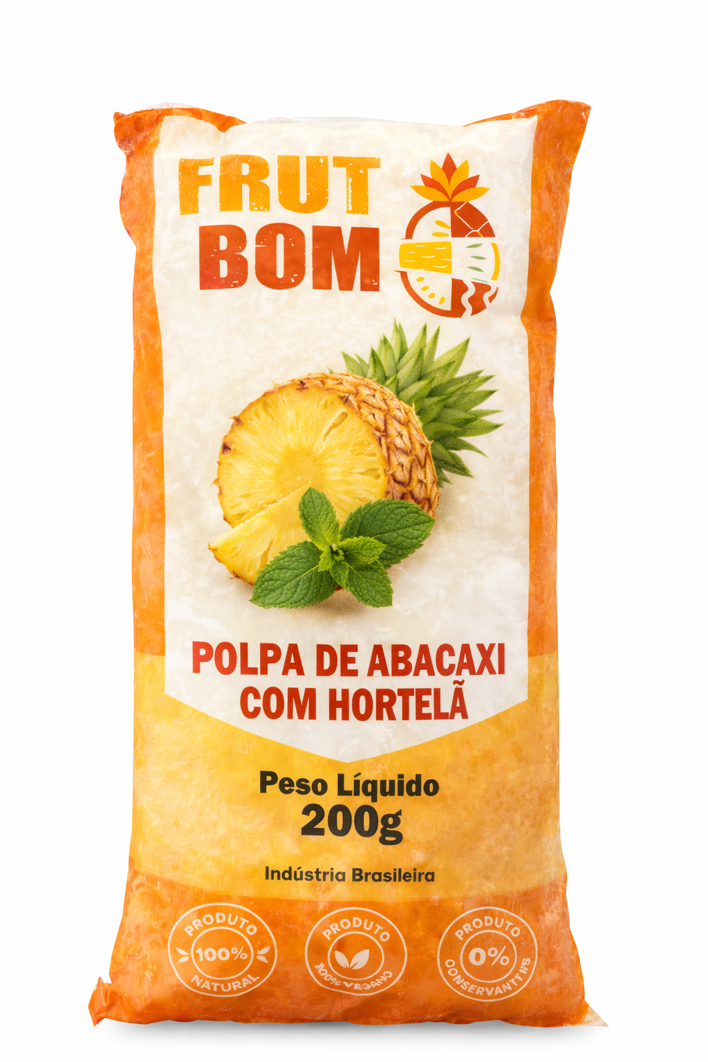 Abacaxi com Hortelã
